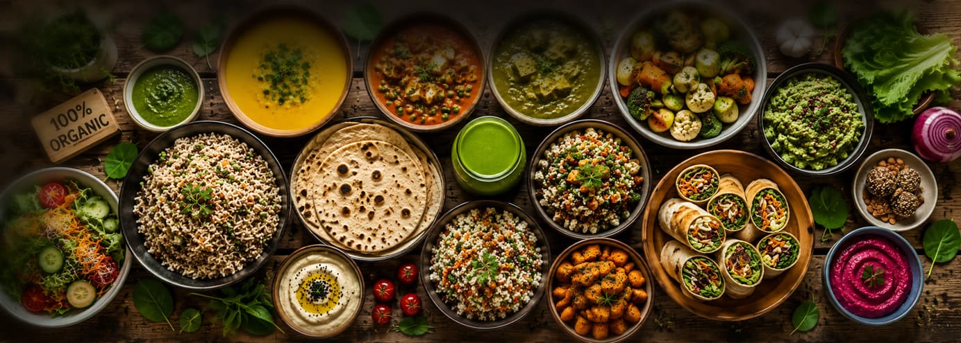 Organic Himalayan dishes