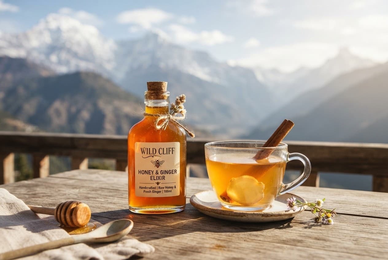 Wild Cliff Honey & Ginger Elixir